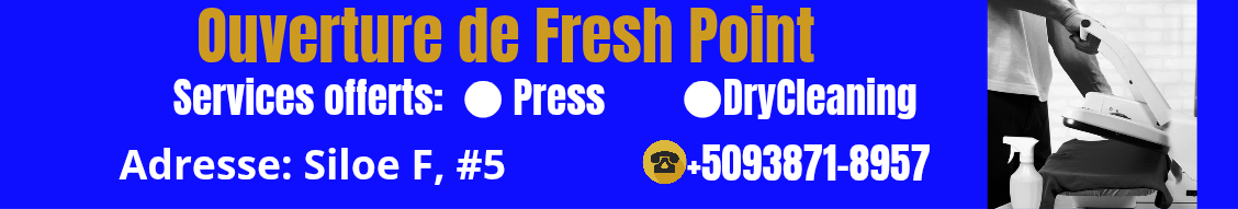 Dry cleaning fresh point
